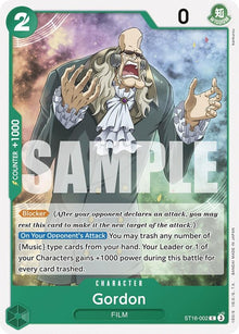 Gordon (ST16-002) [Starter Deck 16: GREEN Uta]
