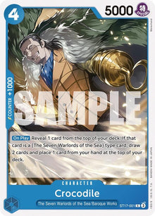 Crocodile (ST17-001) [Starter Deck 17: BLUE Donquixote Doflamingo]