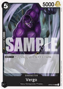 Vergo (OP03-079) [Starter Deck 19: BLACK Smoker]