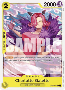 Charlotte Galette (OP03-107) [Starter Deck 20: YELLOW Charlotte Katakuri]