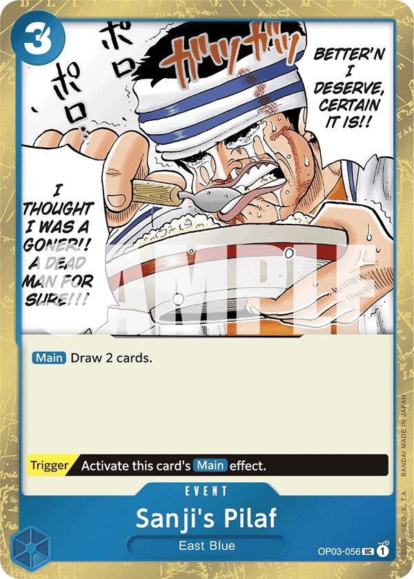 Sanji's Pilaf (Alternate Art)