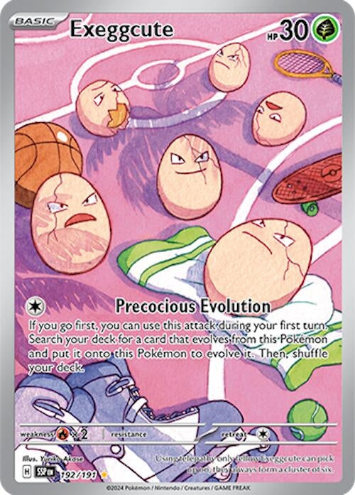 Image for Exeggcute (192/191) (SSP) - Pokemon