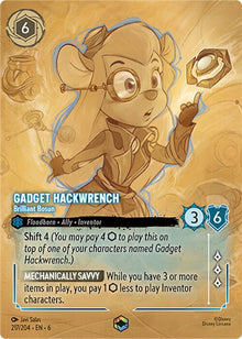 Image for Gadget Hackwrench - Brilliant Bosun (Enchanted) (217/204) (6) - Disney Lorcana