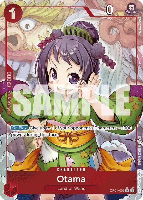 Image for Otama (Full Art) (OP01-006) (PRB-01) - One Piece Card Game
