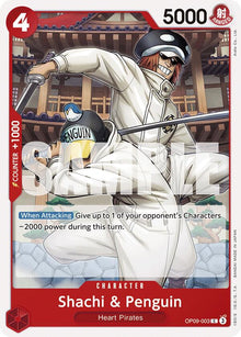 Shachi & Penguin (OP09-003) [Emperors in the New World]