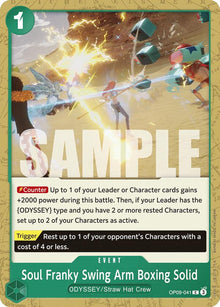Soul Franky Swing Arm Boxing Solid (OP09-041) [Emperors in the New World]