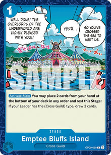 Emptee Bluffs Island (OP09-060) [Emperors in the New World]
