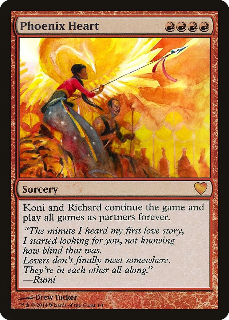 Image for Phoenix Heart (1) [Special Occasion] - Magic: The Gathering