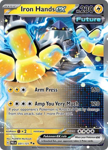 Image for Iron Hands ex (031/131) (PRE) - Pokemon