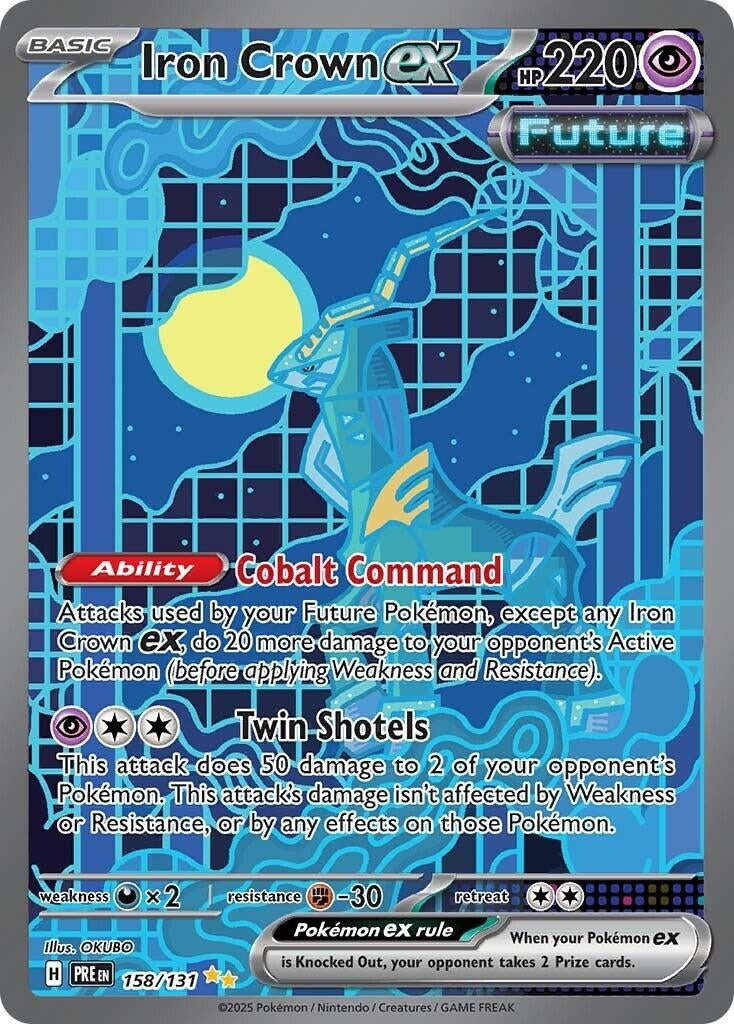 Image for Iron Crown ex (158/131) (PRE) - Pokemon