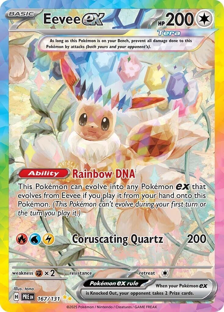 Image for Eevee ex (167/131) (PRE) - Pokemon