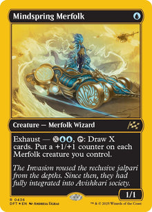 Mindspring Merfolk (First-Place Foil) [Aetherdrift]