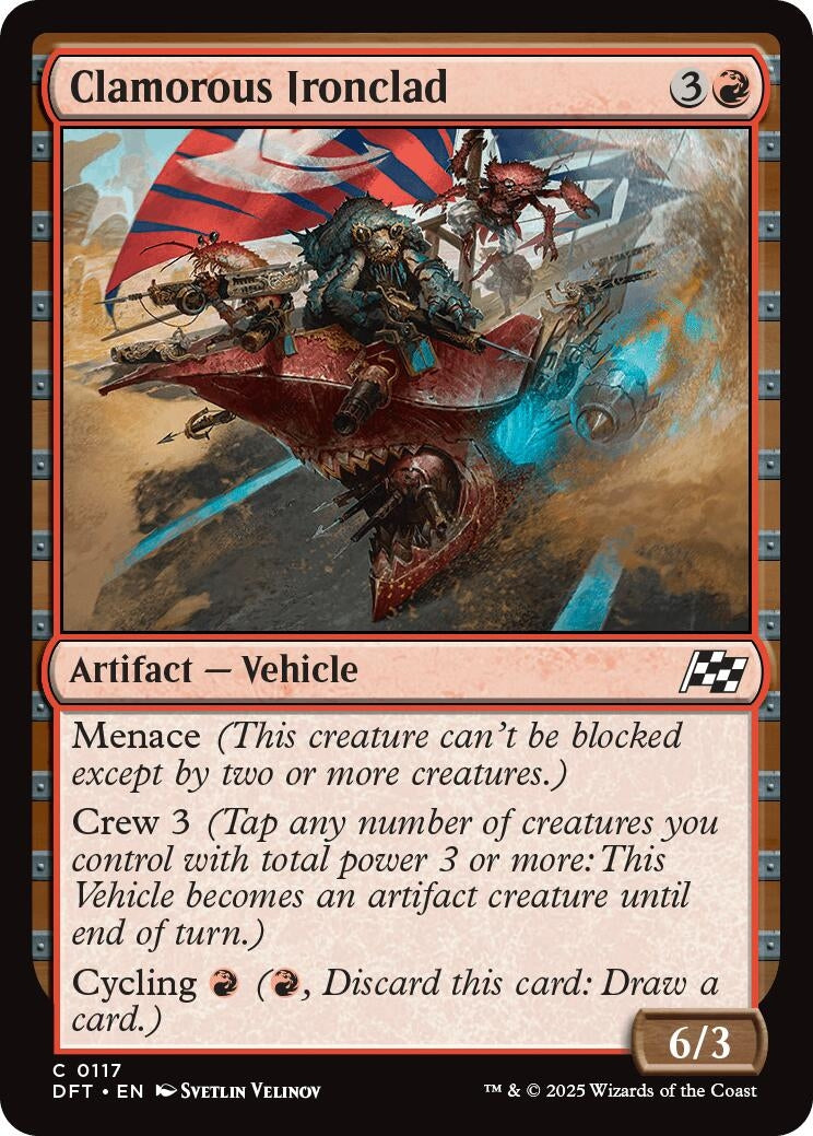 Clamorous Ironclad [Aetherdrift]