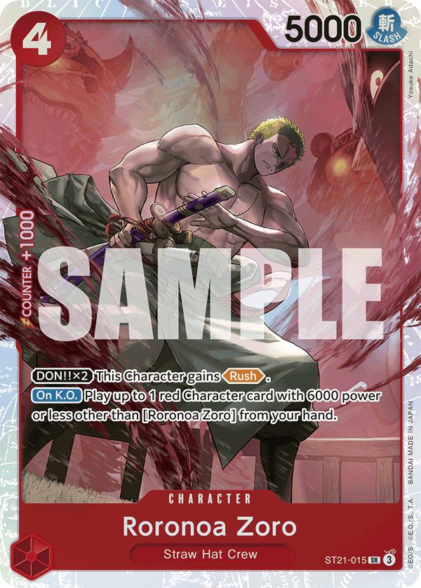 Roronoa Zoro (ST21-015) [Starter Deck EX: Gear 5]