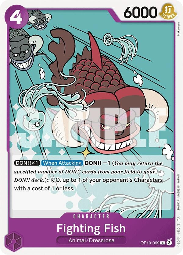 Fighting Fish (OP10-069) (OP10)