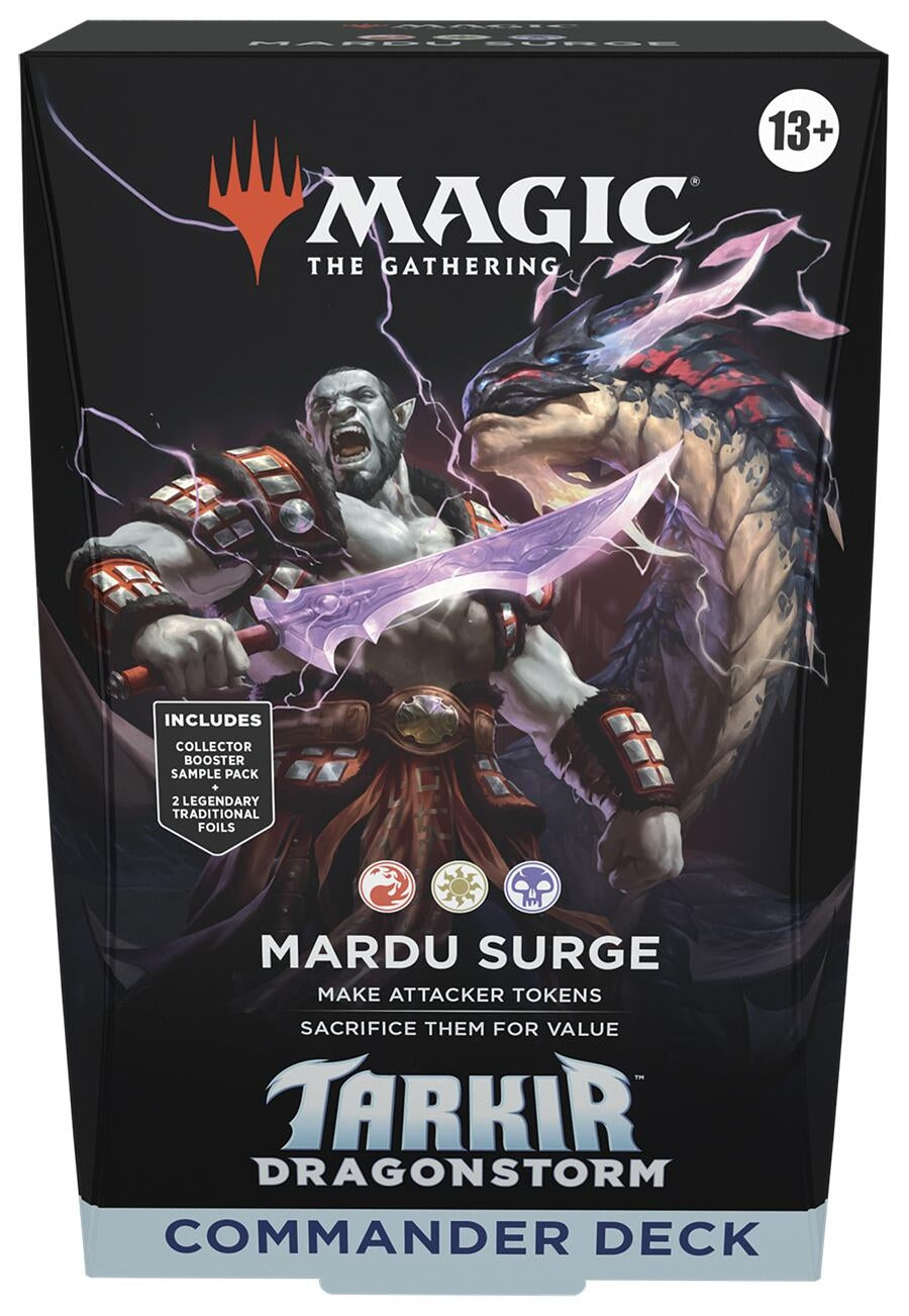 Image for Tarkir: Dragonstorm Commander Deck - Mardu Surge - Magic: The Gathering