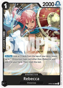 Image for Rebecca (Tournament Pack 2025 Vol. 2) (OP04-092) (OP-PR) - One Piece Card Game