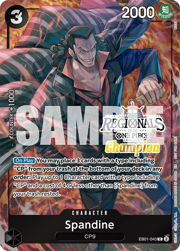 Spandine (Regional Champion Card Set 2025 Vol.1) (EB01-043) (OP-PR)