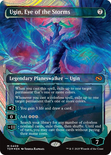 Image for Ugin, Eye of the Storms (Showcase) (Halo Foil) (409) (TDM) - Magic: The Gathering
