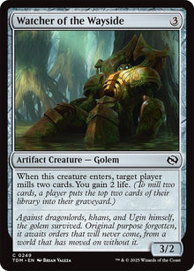 Image for Watcher of the Wayside (249) (TDM) - Magic: The Gathering