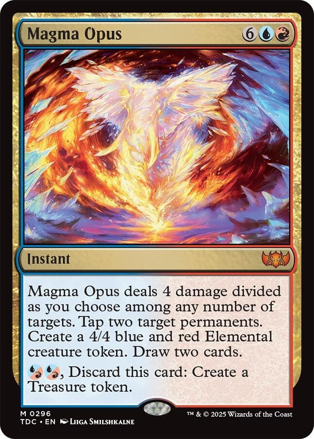 Image for Magma Opus (296) (TDC) - Magic: The Gathering