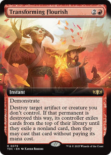 Transforming Flourish (Extended Art) (79) (TDC)