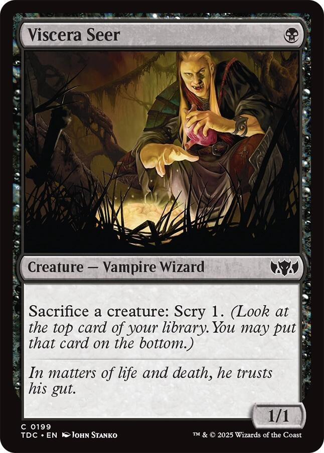 Image for Viscera Seer (199) (TDC) - Magic: The Gathering