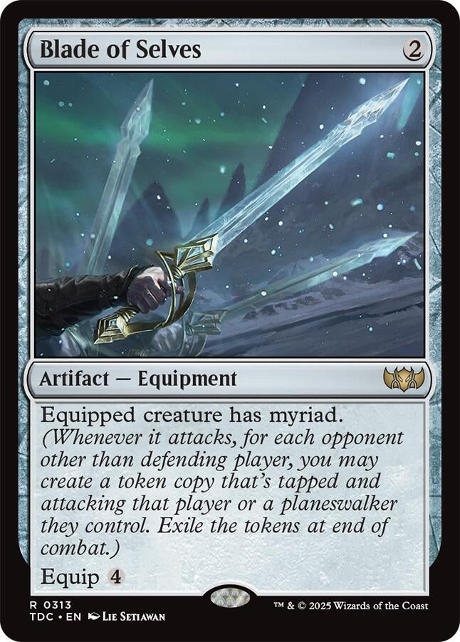 Image for Blade of Selves (313) (TDC) - Magic: The Gathering