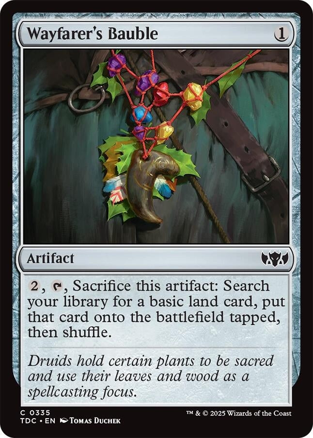 Image for Wayfarer's Bauble (335) (TDC) - Magic: The Gathering