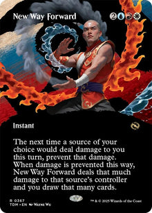 Image for New Way Forward (Borderless) (367) (TDM) - Magic: The Gathering