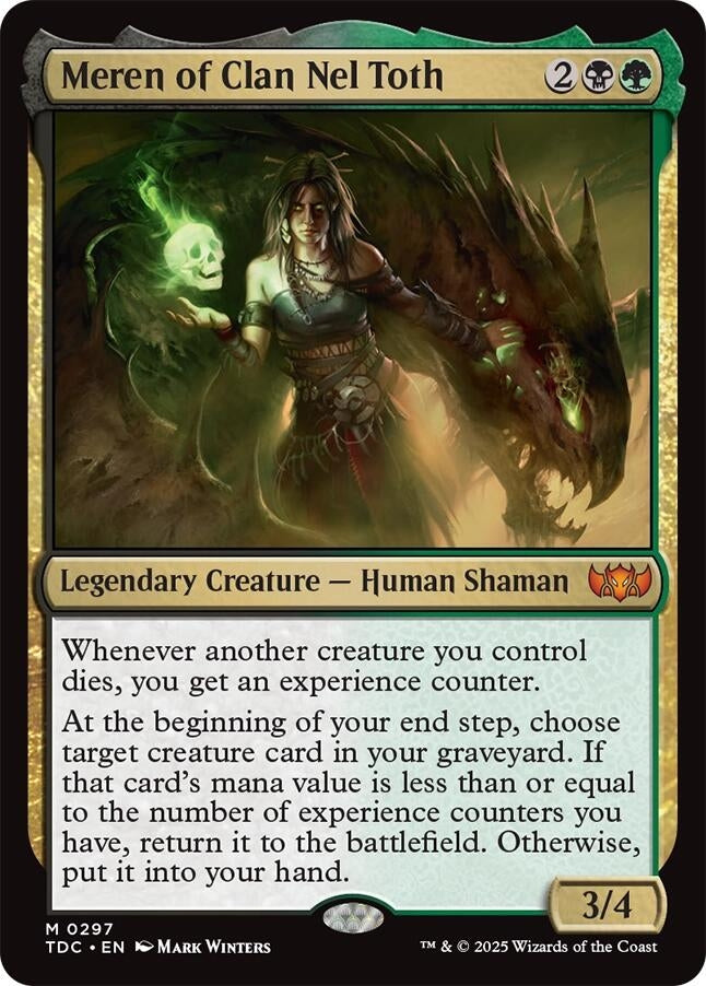Image for Meren of Clan Nel Toth (297) - Magic: The Gathering