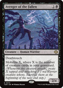 Image for Avenger of the Fallen (73) (TDM) - Magic: The Gathering