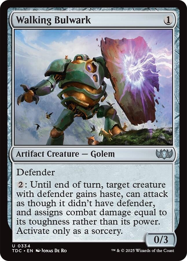 Image for Walking Bulwark (334) - Magic: The Gathering