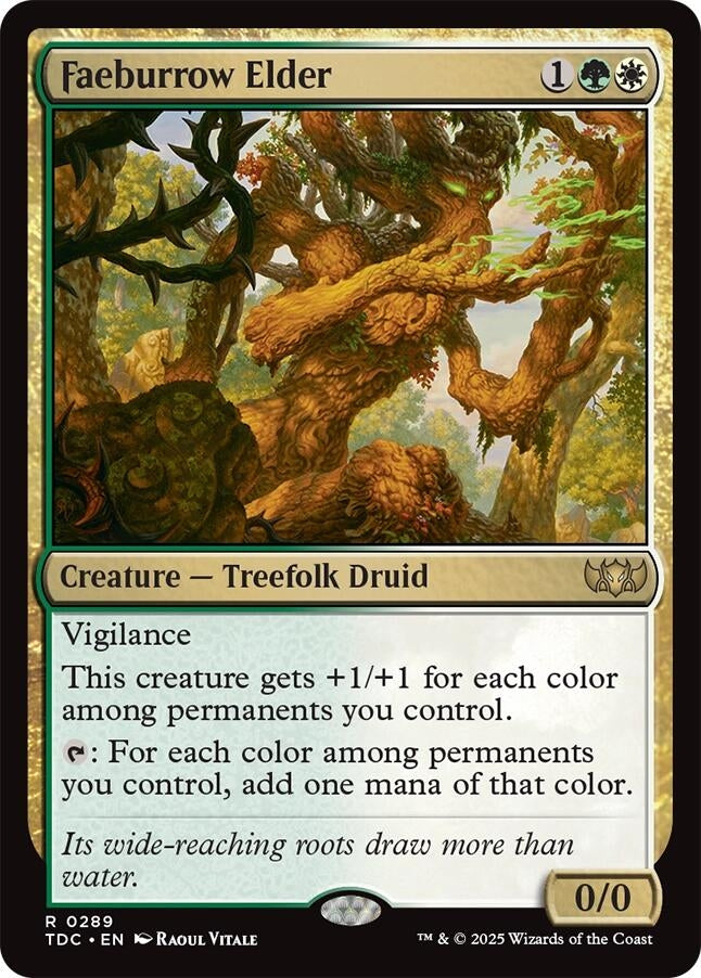 Faeburrow Elder (289) (TDC)