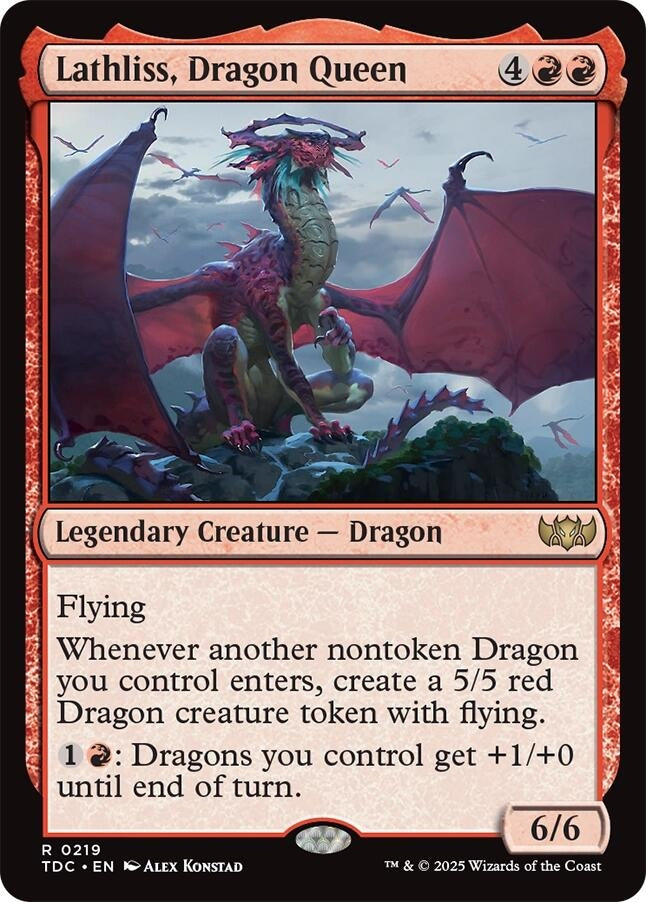 Image for Lathliss, Dragon Queen (219) - Magic: The Gathering