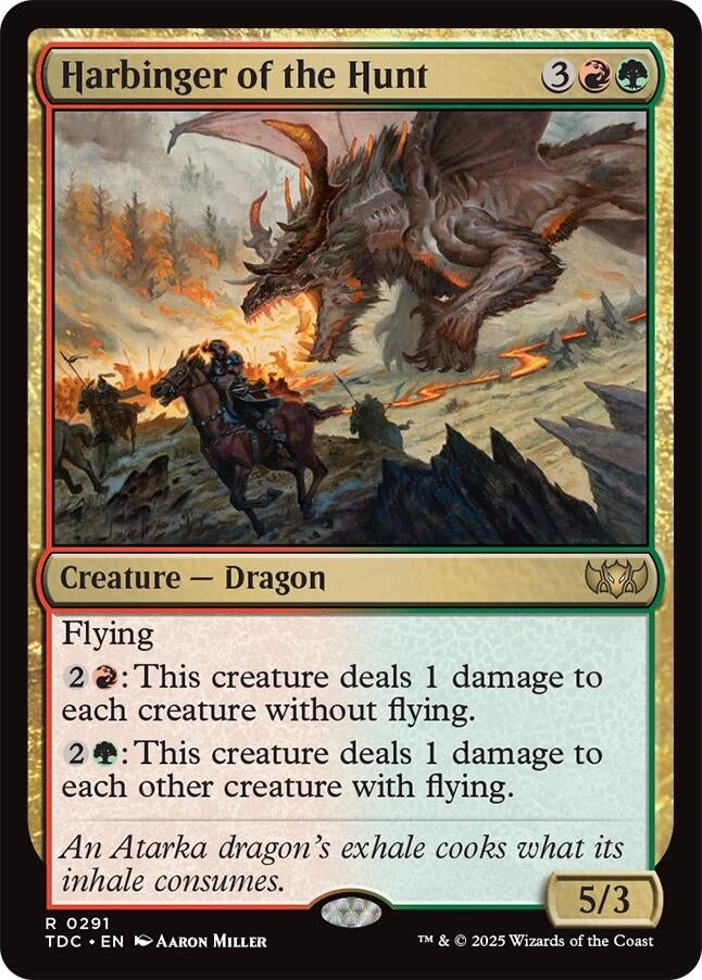 Image for Harbinger of the Hunt (291) - Magic: The Gathering