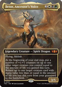 Betor, Ancestor's Voice (Borderless) (1) (TDC)