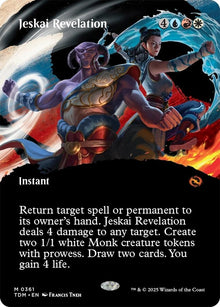 Jeskai Revelation (Borderless) (361) (TDM)