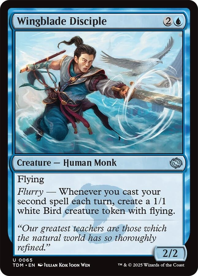 Image for Wingblade Disciple (65) (TDM) - Magic: The Gathering