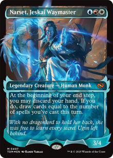 Narset, Jeskai Waymaster (Showcase) (407) (TDM)