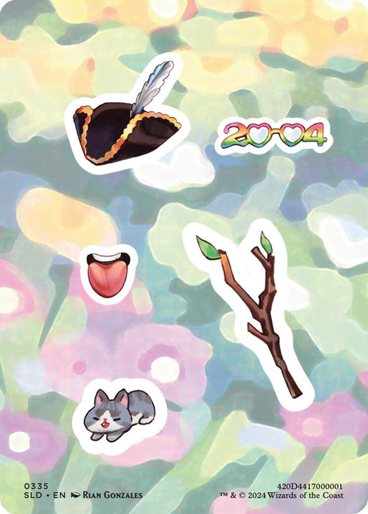 Image for Sticker Sheet (0335) (335) (SLD) - Magic: The Gathering