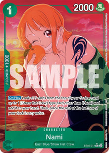 Image for Nami (Alternate Art) (EB02-017) (EB-02) - One Piece Card Game
