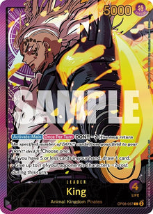 Image for King (SPR) (OP08-057) (EB-02) - One Piece Card Game