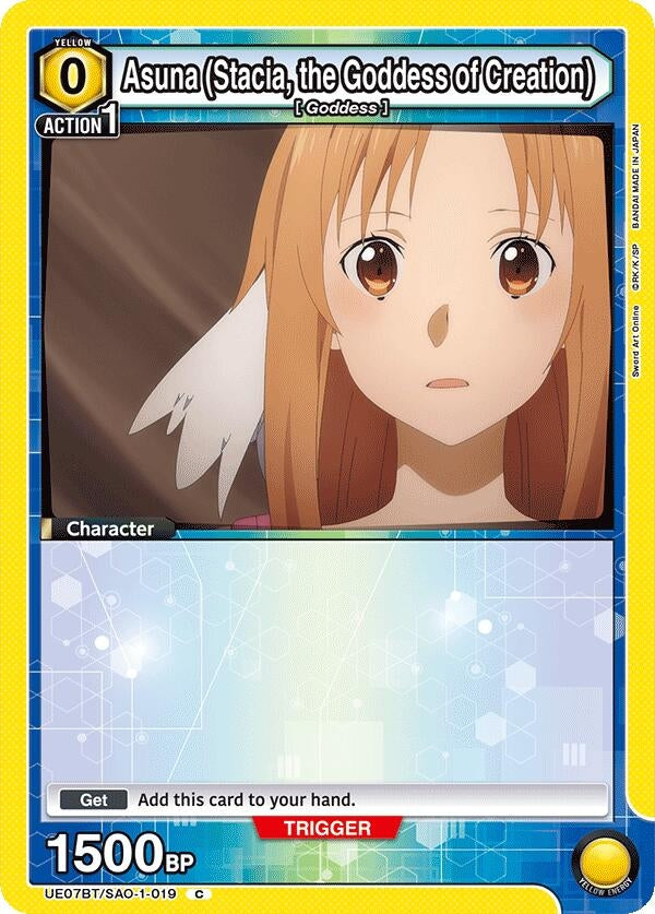 Asuna (Stacia, the Goddess of Creation) (019) (UE07BT/SAO-1-019) (UE07BT)