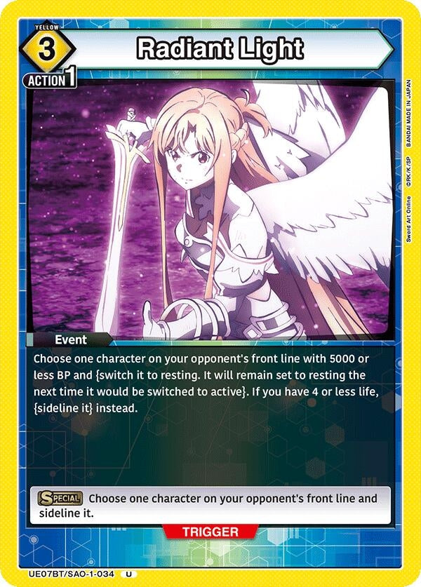 Radiant Light (UE07BT/SAO-1-034) (UE07BT)