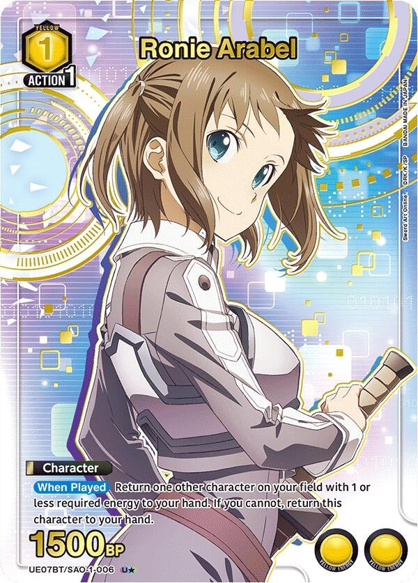 Ronie Arabel (U*) (UE07BT/SAO-1-006) (UE07BT)