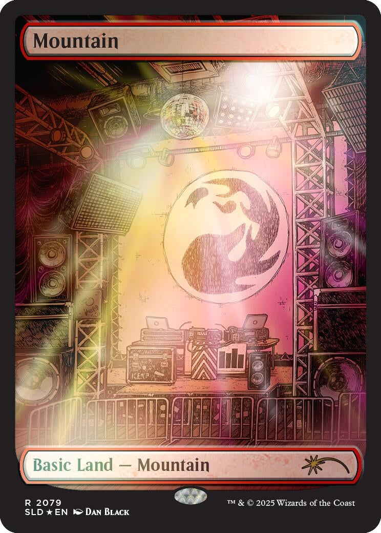 Mountain (2079) (Rainbow Foil) (2079) (SLD)