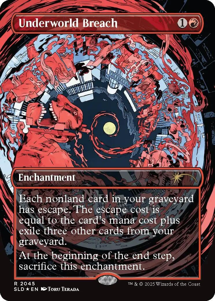 Image for Underworld Breach (2045) (Raised Foil) (2045) (SLD) - Magic: The Gathering