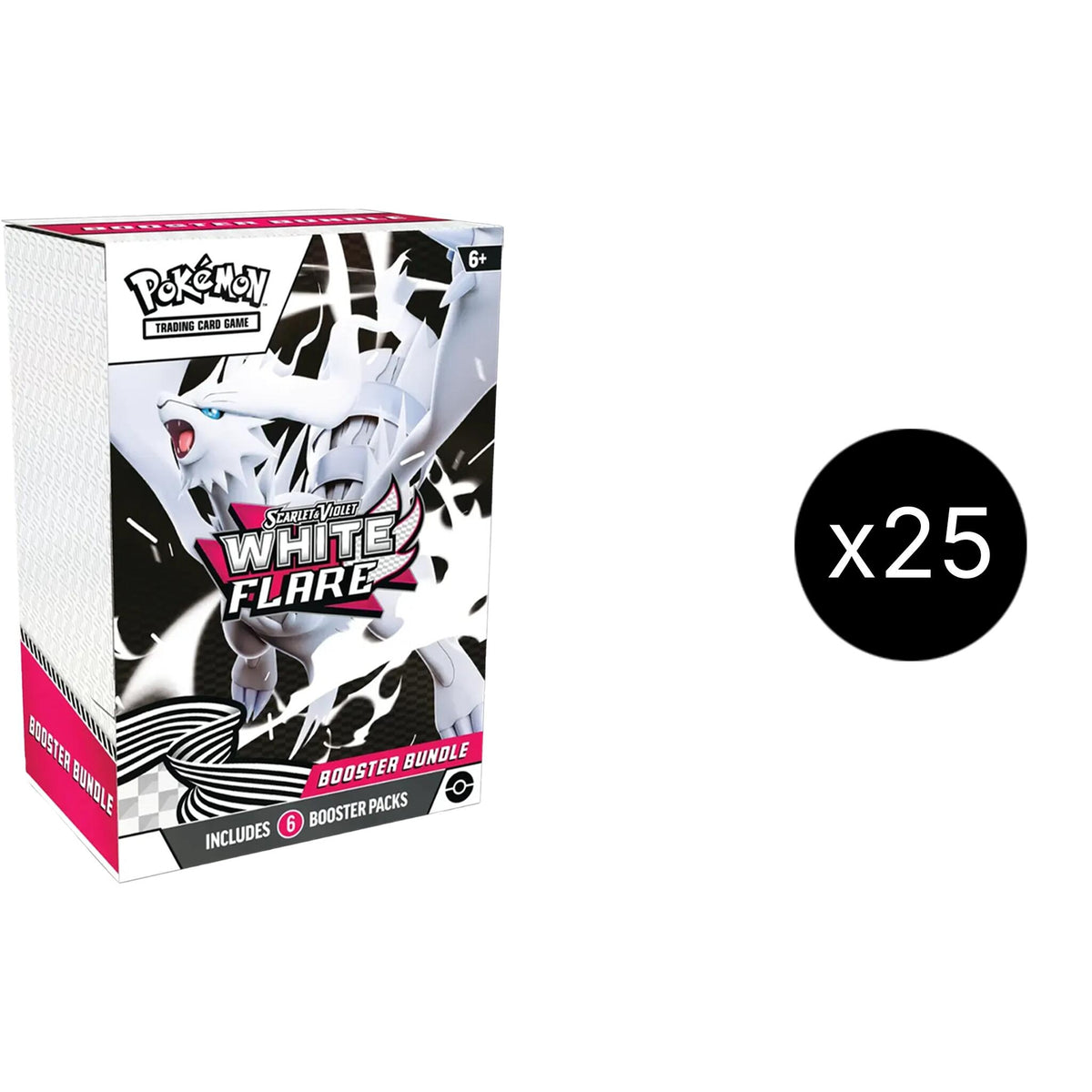 Image for White Flare Booster Bundle Case - Pokemon