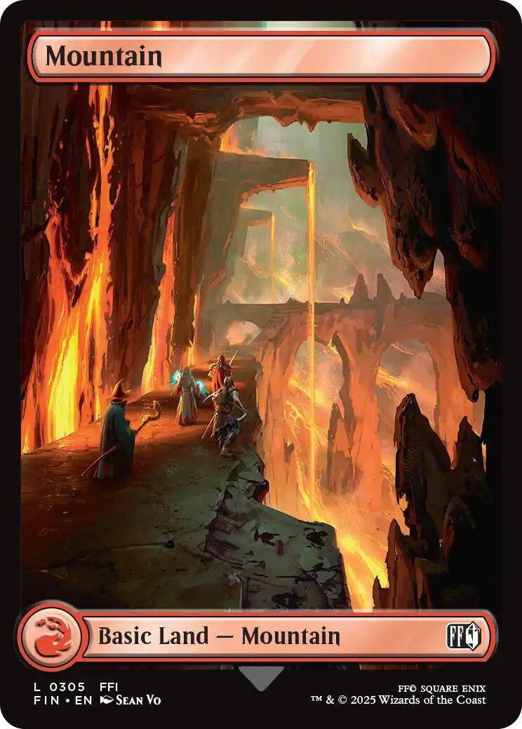 Image for Mountain (0305) (305) (FIN) - Magic: The Gathering